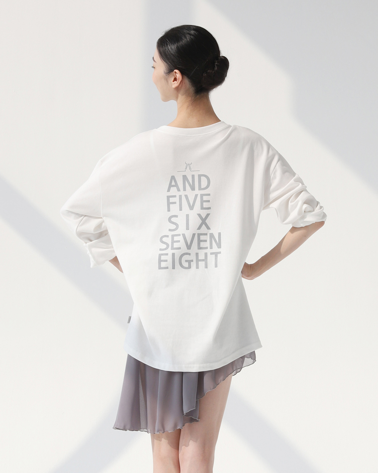 Count T-shirt [Ivory]