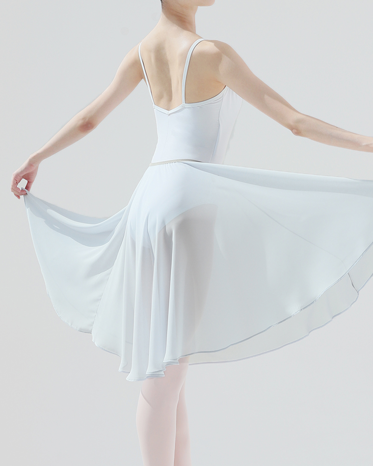 360 Degree Rehearsal Skirt [Ash Blue]