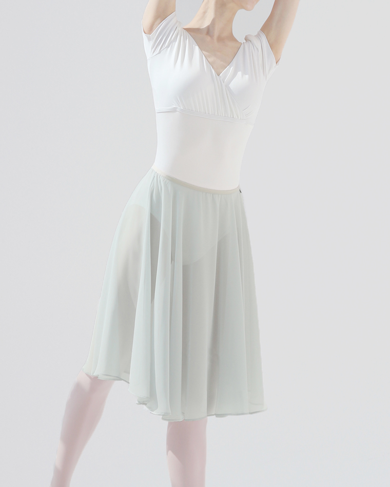 360-degree rehearsal skirt [ash green]