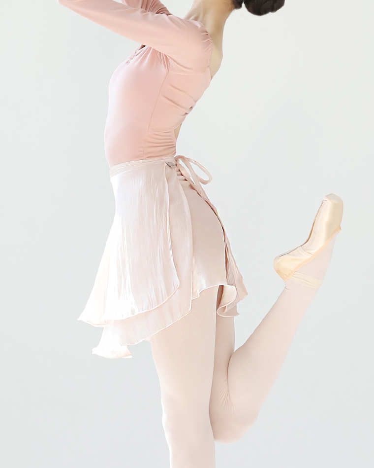 Glitter Rosé Skirt [Bouquet Pink]