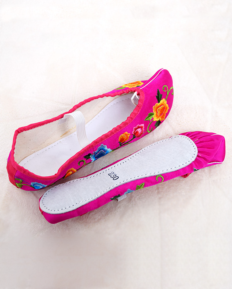 Embroidery Nose Shoes [3 colors]