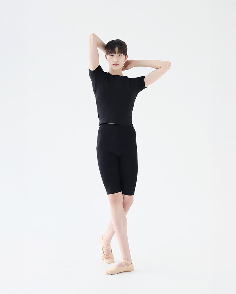 [Men's] Tights 5-part [Black]