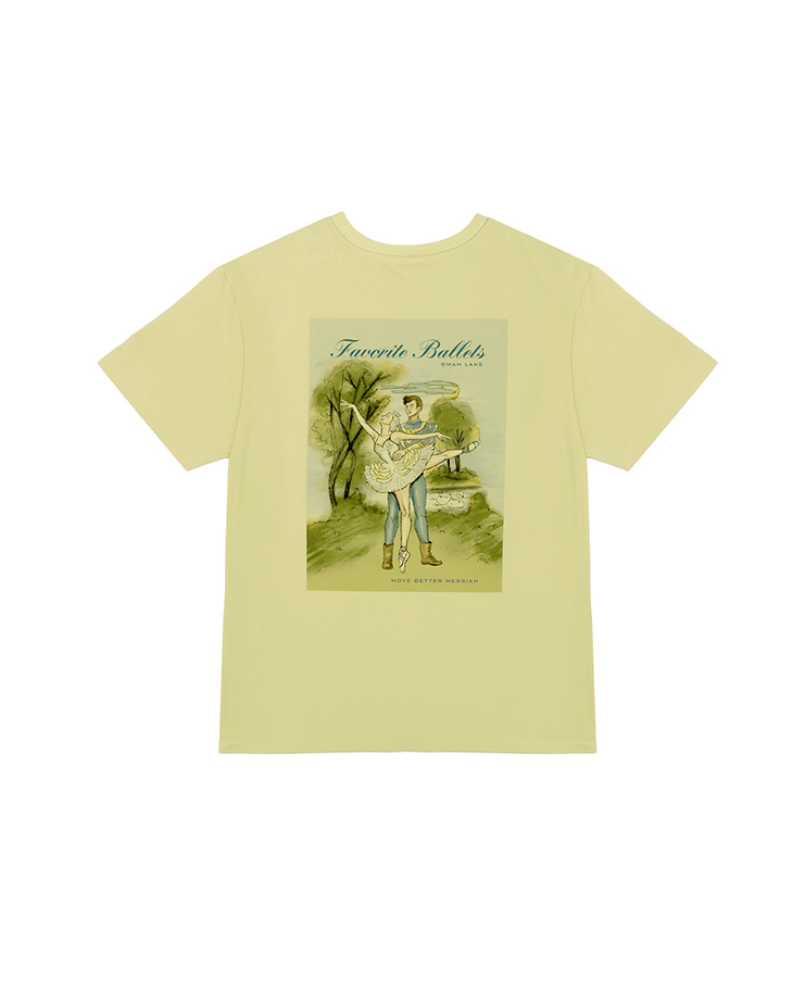 Favorite T-shirt [Lime] Korea