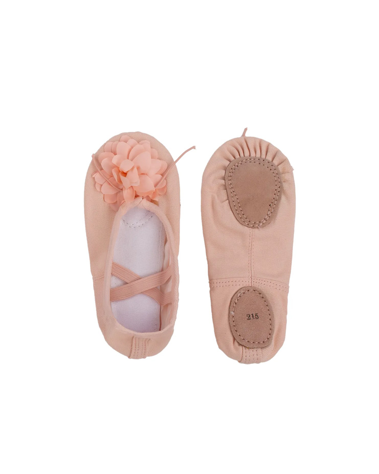 Kids’ Corsage Shoes [Apricot – Lace up] Korea