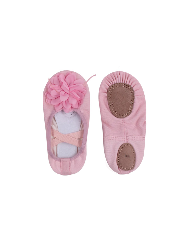 Kids’ Corsage Shoes [Pink – Lace up] Korea