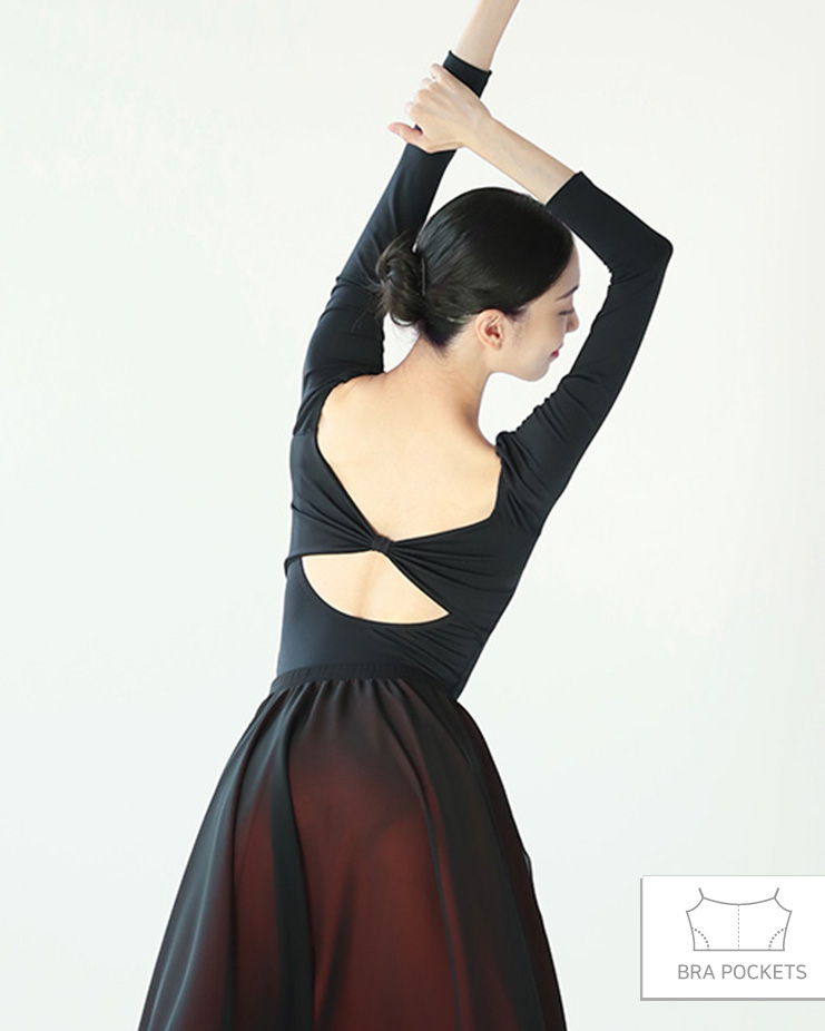 Delia Leotard [Black]