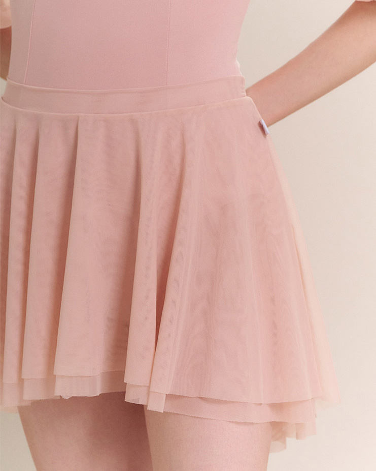 Elsa Pull-on Skirt [Soft Pink] Korea