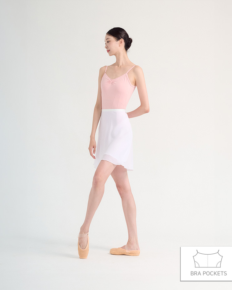 Basic Tactel Camisole Leotard [5 colors] Korea