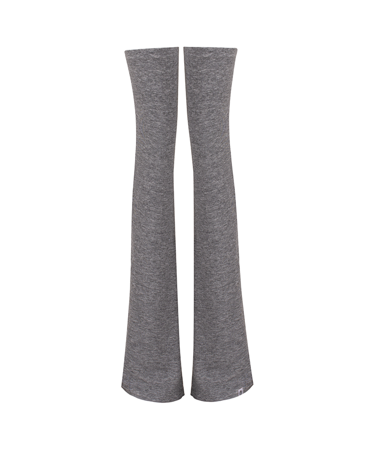Natural Fit Leg Warmers [Melange Gray]