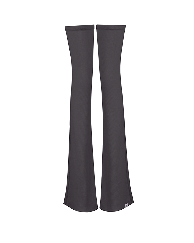Natural Fit Leg Warmers [Deep Charcoal]