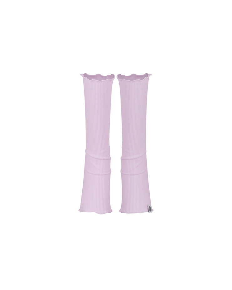 Ribbed Crew Warmer [Lavender]