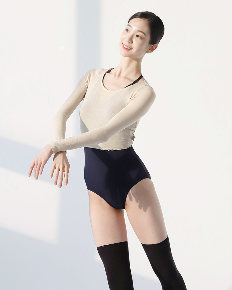 * 포인트 탑 [베이지] Korea