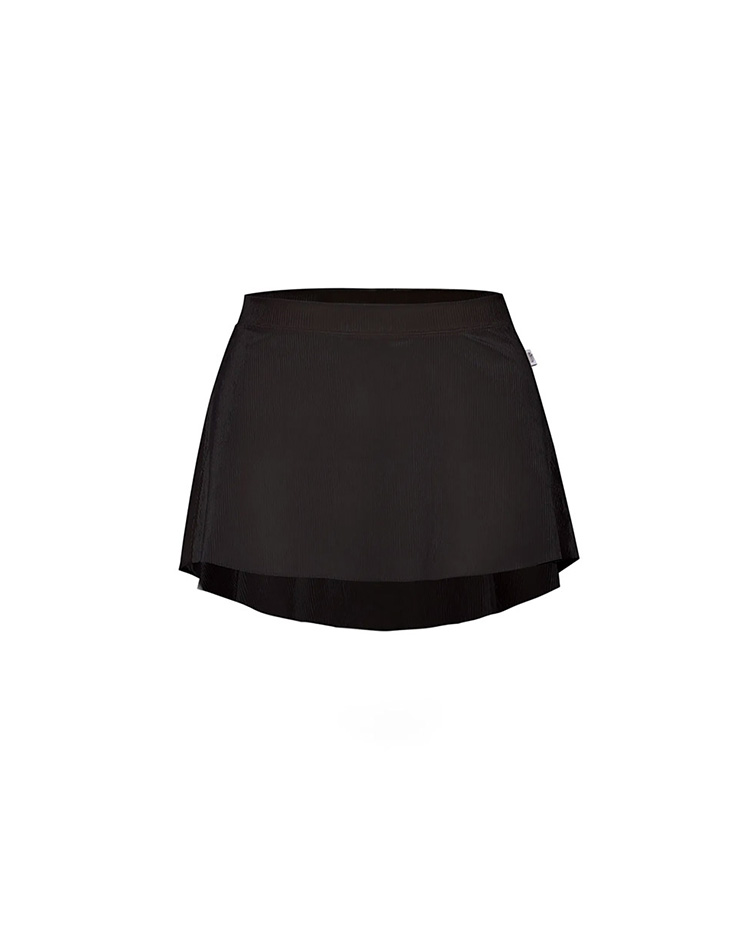 * Degar slim pull-on skirt [Black]