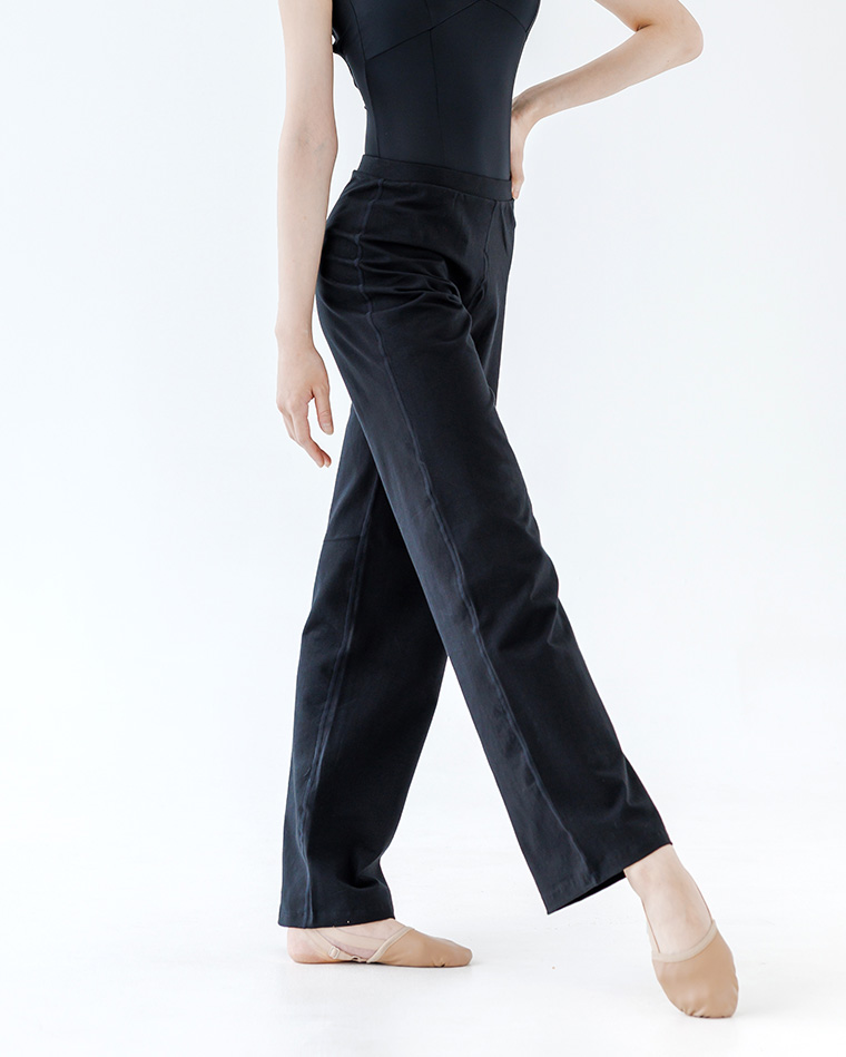 * High-Waist Able Pants [Cotton Spandex] Korea