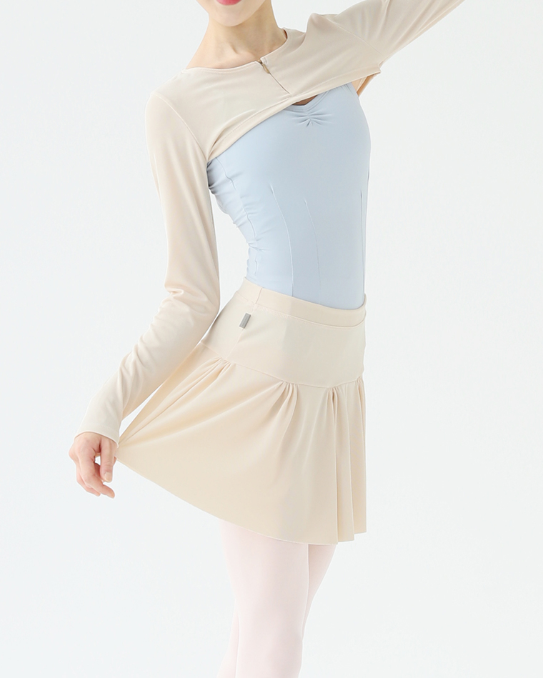 * Kitten pull-on skirt [Butter]