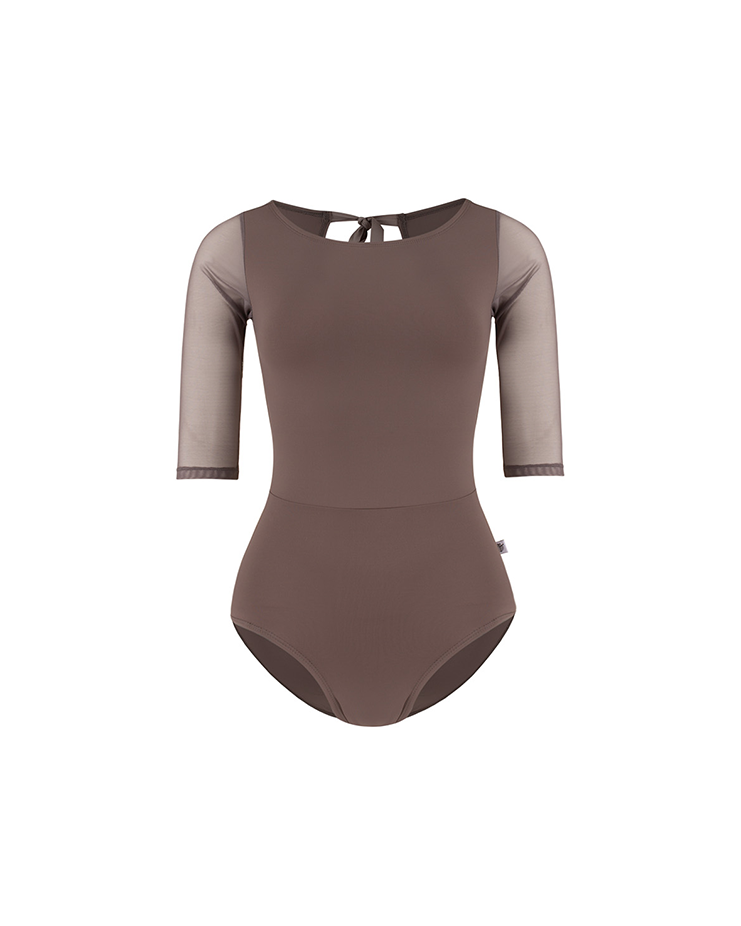 Soft Kelly Leotard [Charcoal Gray]