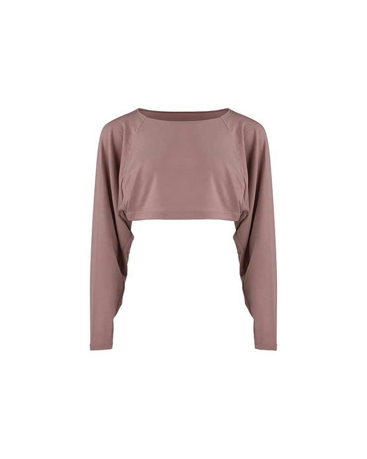 Relaxed Crop Top [Dusty Rose]