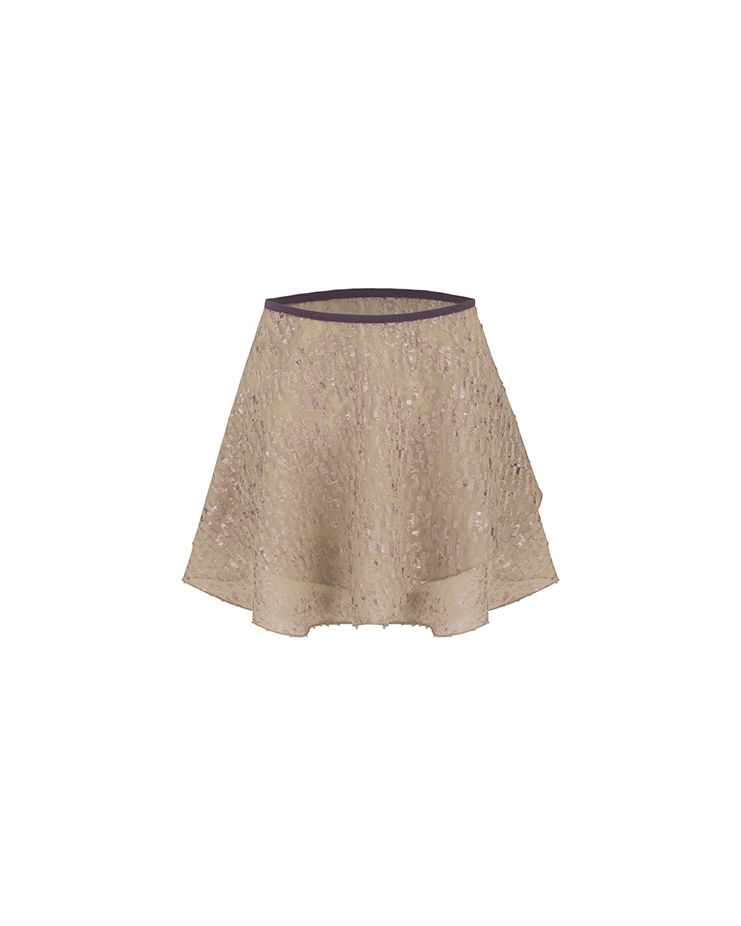 Boyle Wrap Skirt [Garden Lavender]