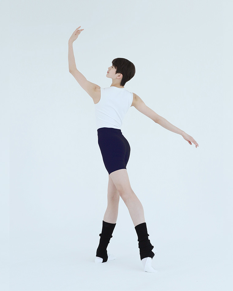 *[Mans] Tights three-piece length [Navy]