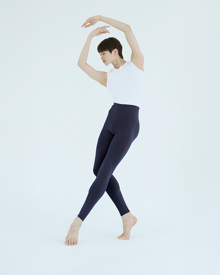 *[Mans] Footless Tights Capri [Navy]