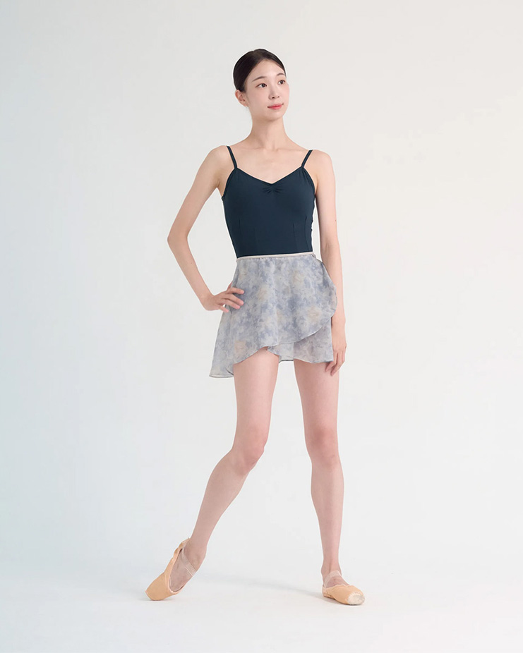 Basic Tactel Camisole Leotard [Navy]