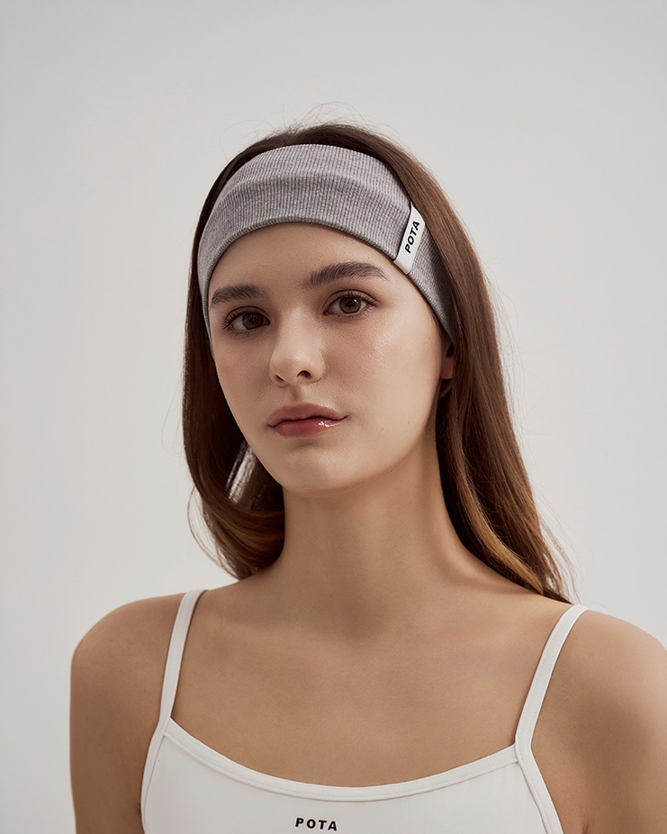 POTA hairband [Gray]