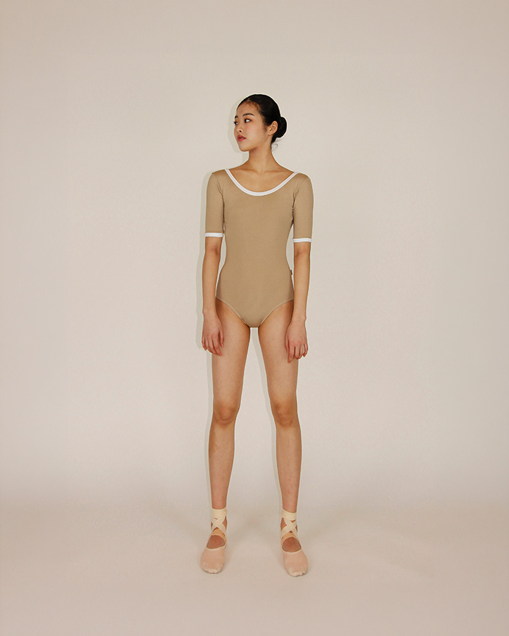 POTA 1 leotard [Tan]