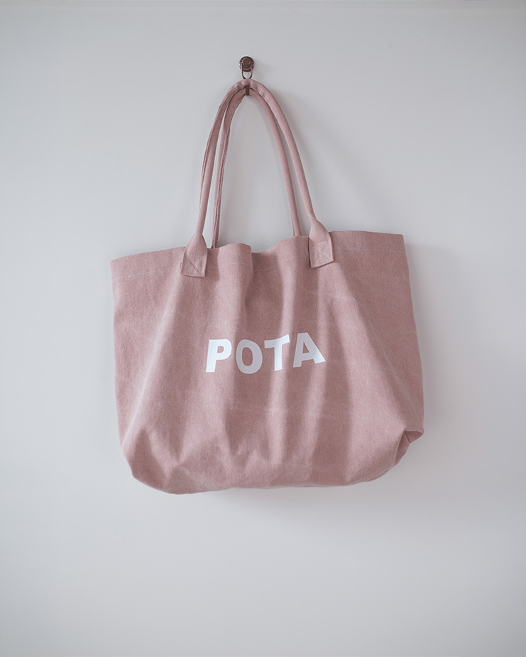 POTA logo big bag [pink]