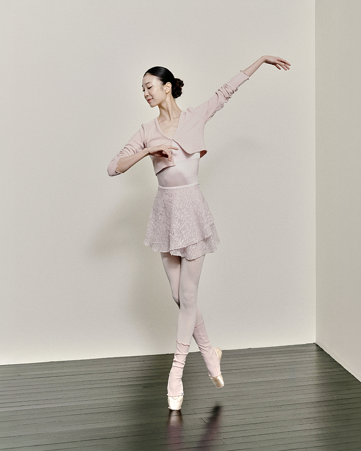 Ribbed Crew Warmer [Rose Quartz]