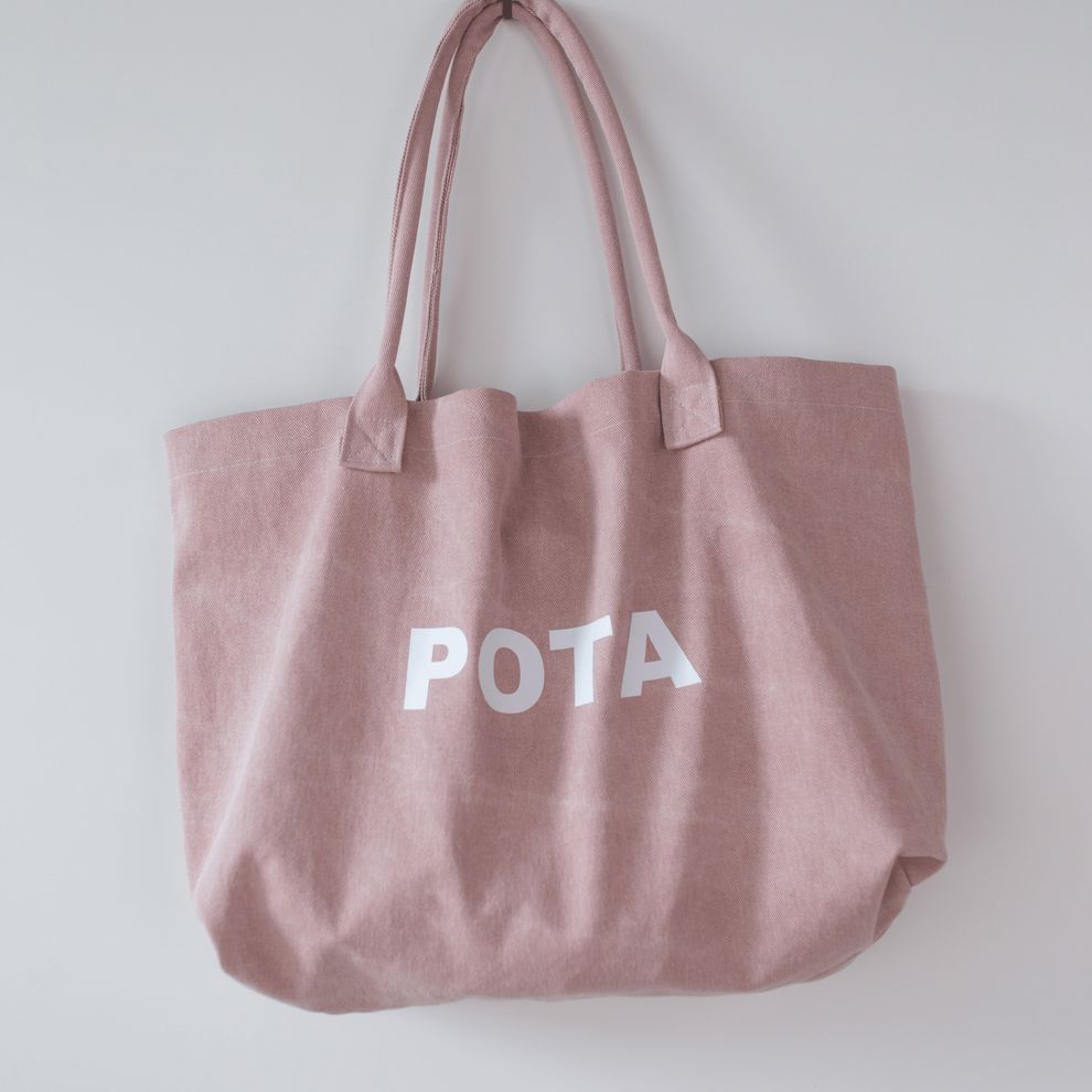 POTA logo big bag (pink)