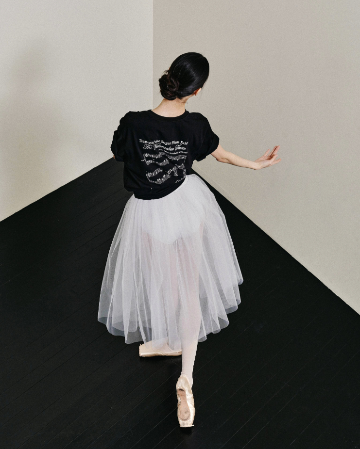 Piano Note T-Shirt [Black]