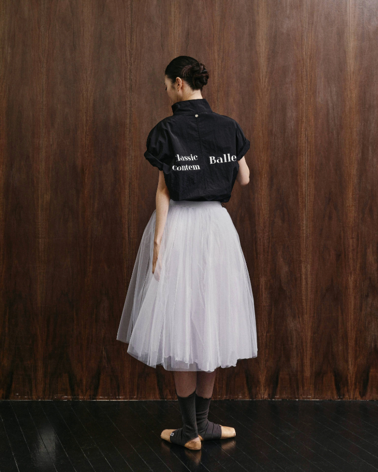 CC Ballet Windbreaker [Black] Korea