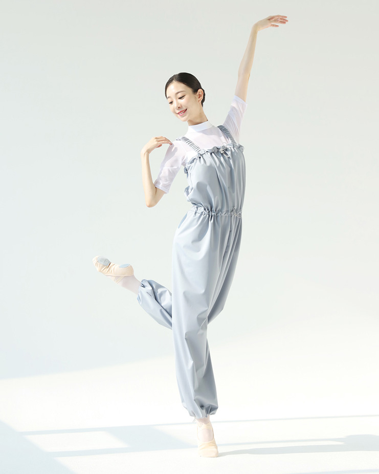 Breeze Coated Warm-Up Suit [Silver]