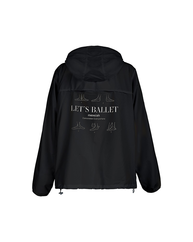 Let's Ballet Windbreaker [Black]