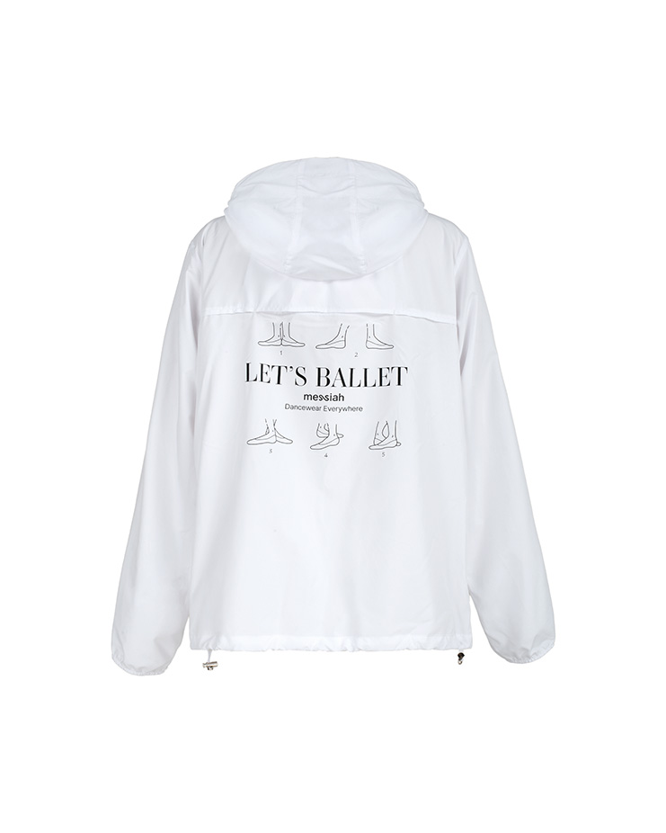 Let's Ballet Windbreaker [White]